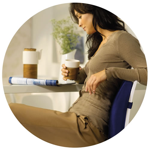 Asiento anatomico 2 en 1 Tela respirable importada 